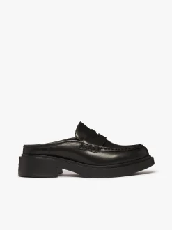 Women G.H.BASS Albany II Mule Penny Loafers Leather