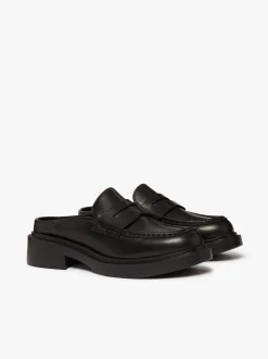 Women G.H.BASS Albany II Mule Penny Loafers Leather