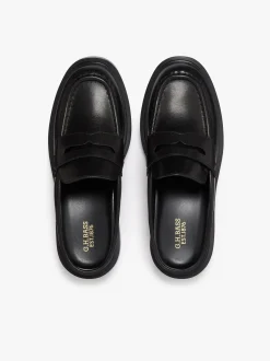 Women G.H.BASS Albany II Mule Penny Loafers Leather
