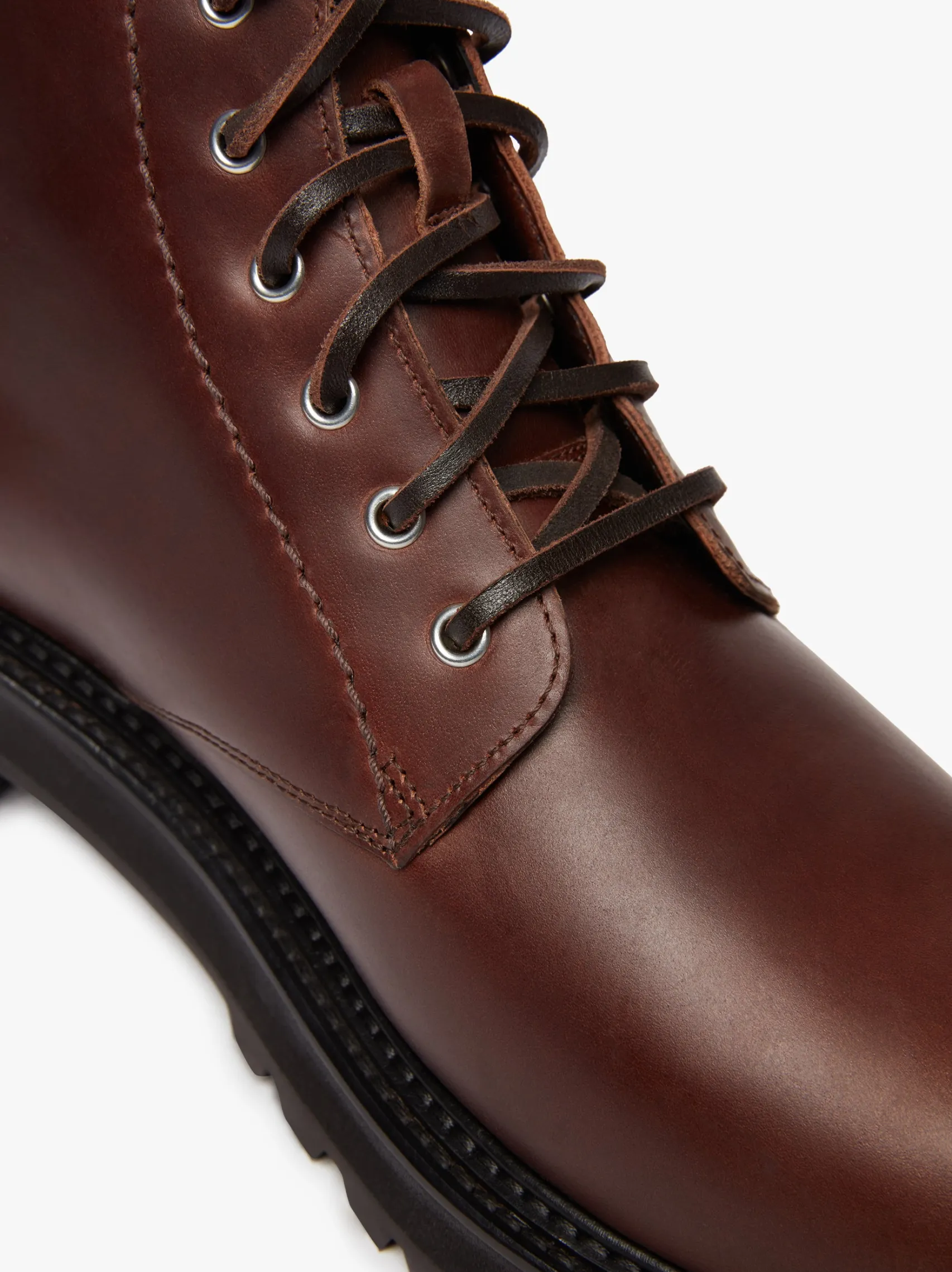 G.H.BASS Benson Combat Boots Leather