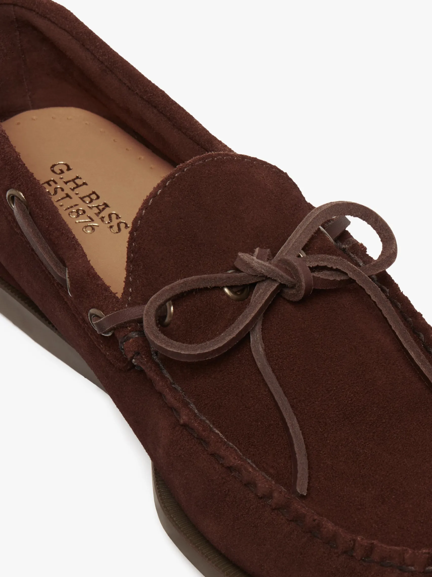 G.H.BASS Camp Moc Decker Shoes Suede