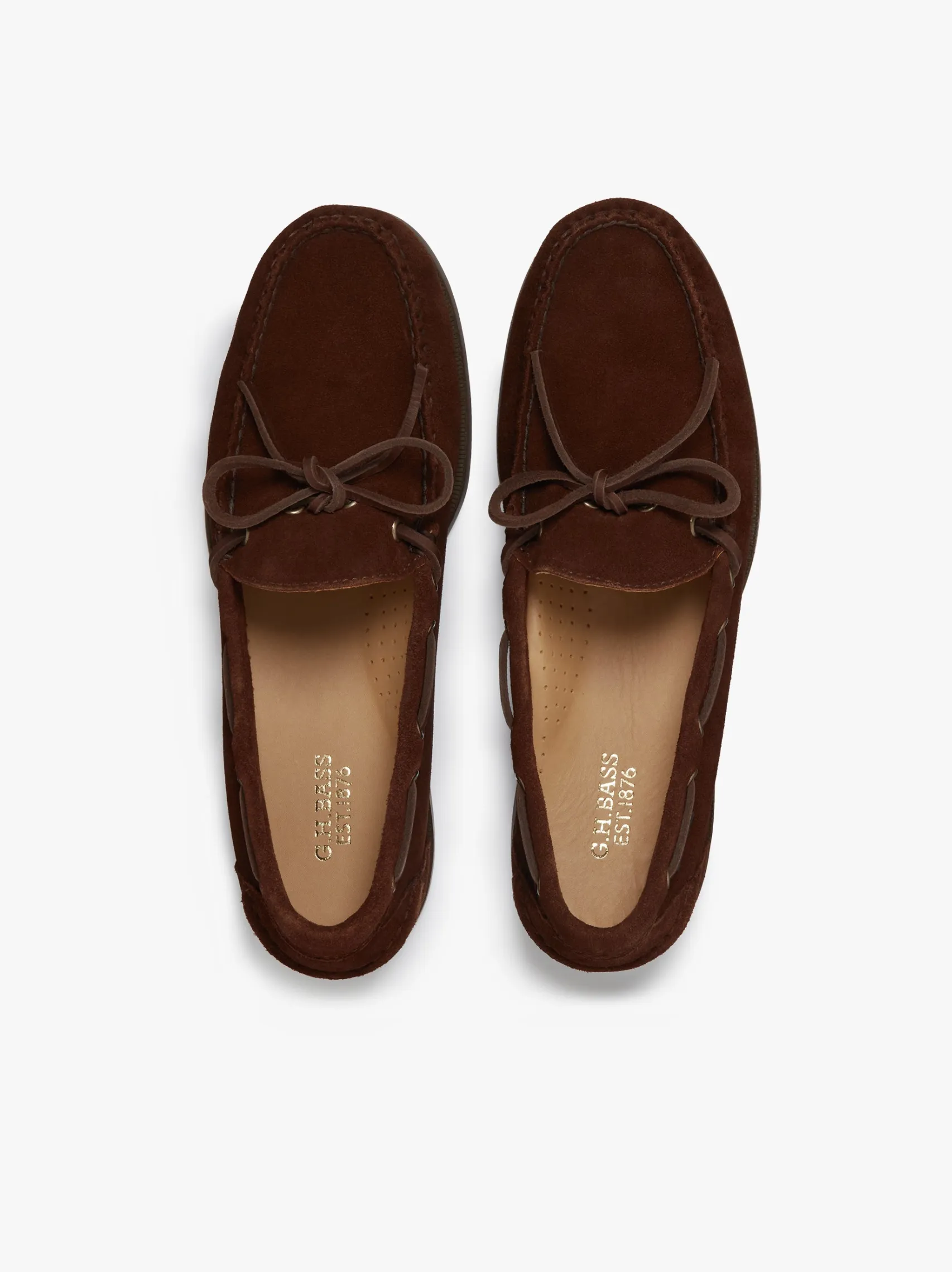 G.H.BASS Camp Moc Decker Shoes Suede