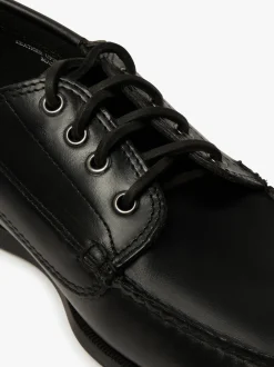 G.H.BASS Camp Moc Jackman Black Leather