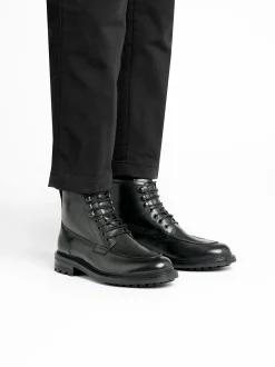 G.H.BASS Chase Moc Toe Boots Leather