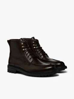 G.H.BASS Chase Moc Toe Boots Leather