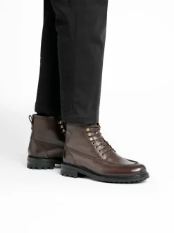 G.H.BASS Chase Moc Toe Boots Leather
