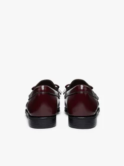 Women G.H.BASS Easy Weejuns Esther Bow Loafers Leather