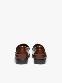 Women G.H.BASS Easy Weejuns Esther Kiltie Tassel Loafers Leather