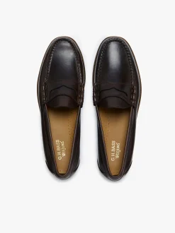 G.H.BASS Easy Weejuns Larson Penny Loafers leather