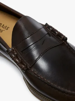 G.H.BASS Easy Weejuns Larson Penny Loafers leather