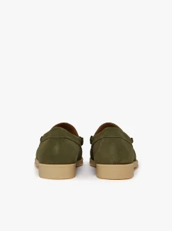 G.H.BASS Easy Weejuns Larson Penny Loafers Light Suede