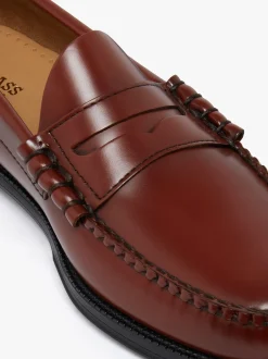 G.H.BASS Easy Weejuns Larson Penny Loafers Leather