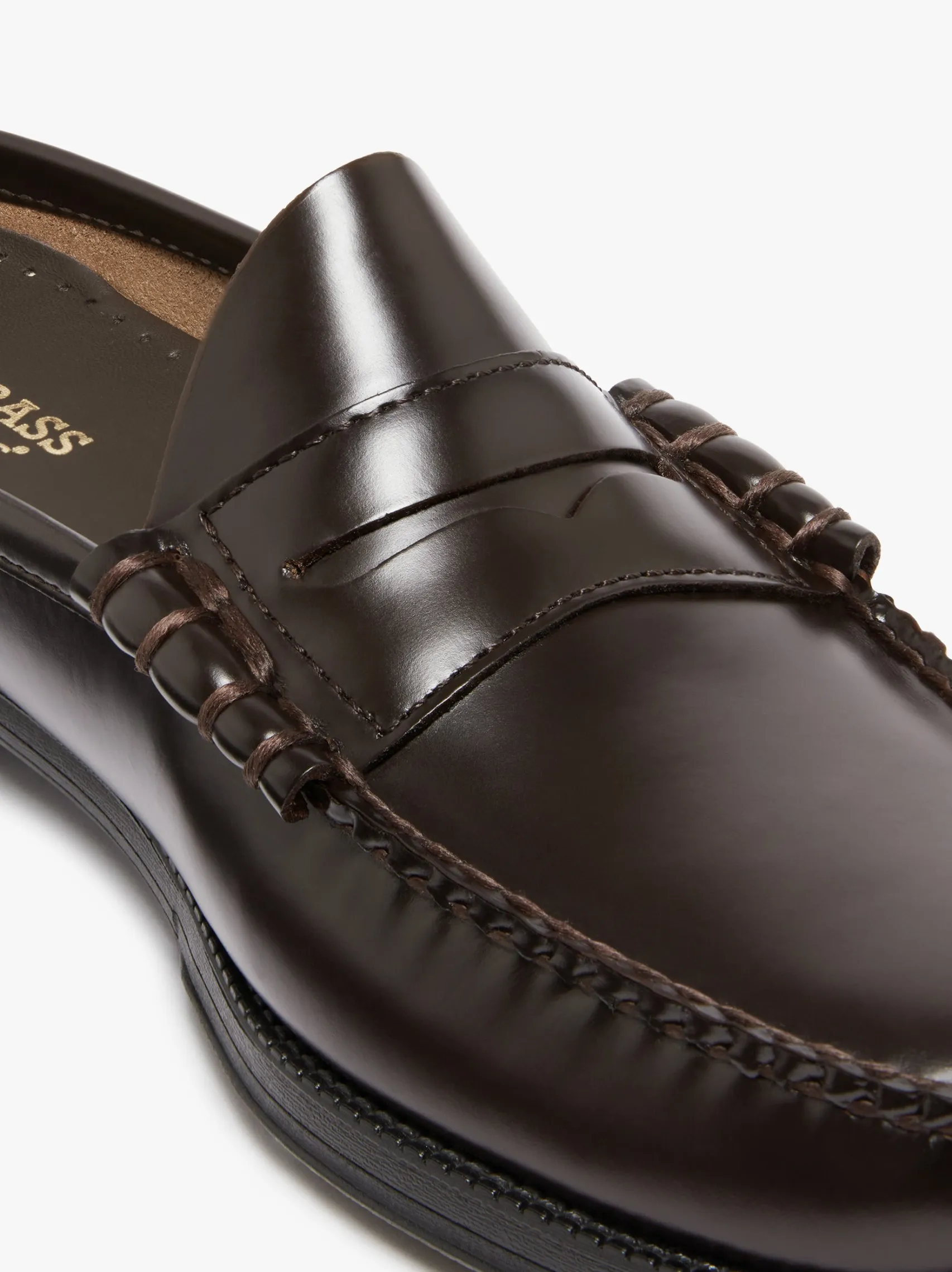 G.H.BASS Easy Weejuns Larson Penny Slides brown