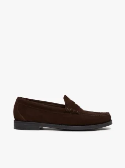 G.H.BASS Easy Weejuns Larson Penny Loafers suede