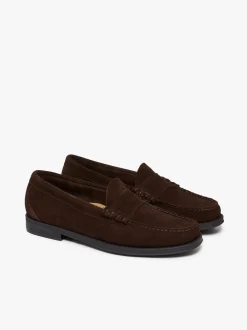 G.H.BASS Easy Weejuns Larson Penny Loafers suede