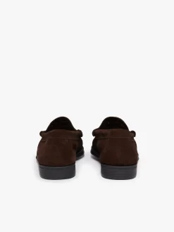 G.H.BASS Easy Weejuns Larson Penny Loafers suede