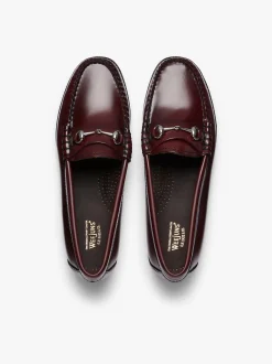 Women G.H.BASS Easy Weejuns Lianna Horsebit Loafers Leather