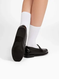 Women G.H.BASS Easy Weejuns Penny Loafers Leather
