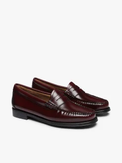 Women G.H.BASS Easy Weejuns Penny Loafers Leather