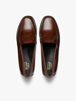 Women G.H.BASS Easy Weejuns Penny Loafers Leather