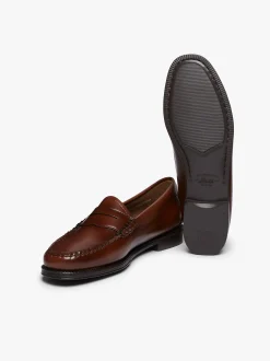 Women G.H.BASS Easy Weejuns Penny Loafers Leather