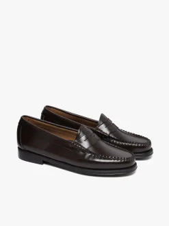 Women G.H.BASS Easy Weejuns Penny Loafers Leather