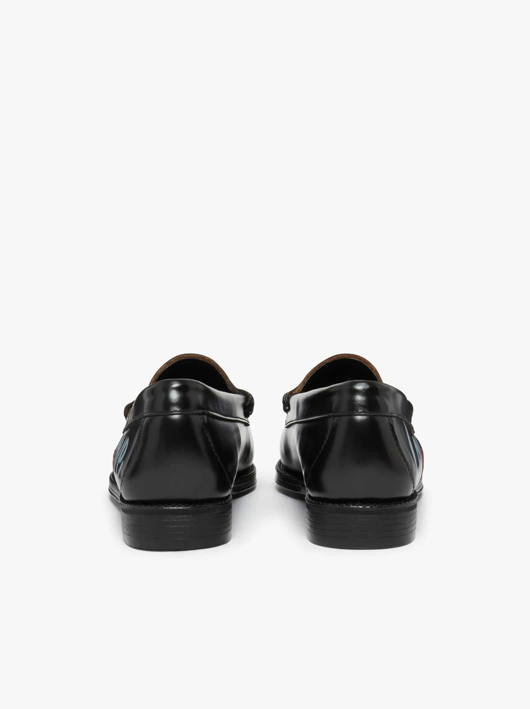 Women G.H.BASS Easy Weejuns Penny Love Note Loafers Leather