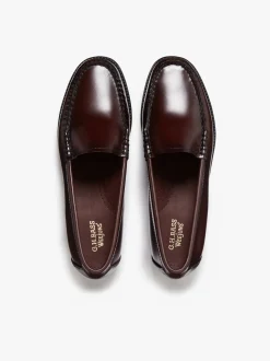 Women G.H.BASS Easy Weejuns Venetian Loafers Leather