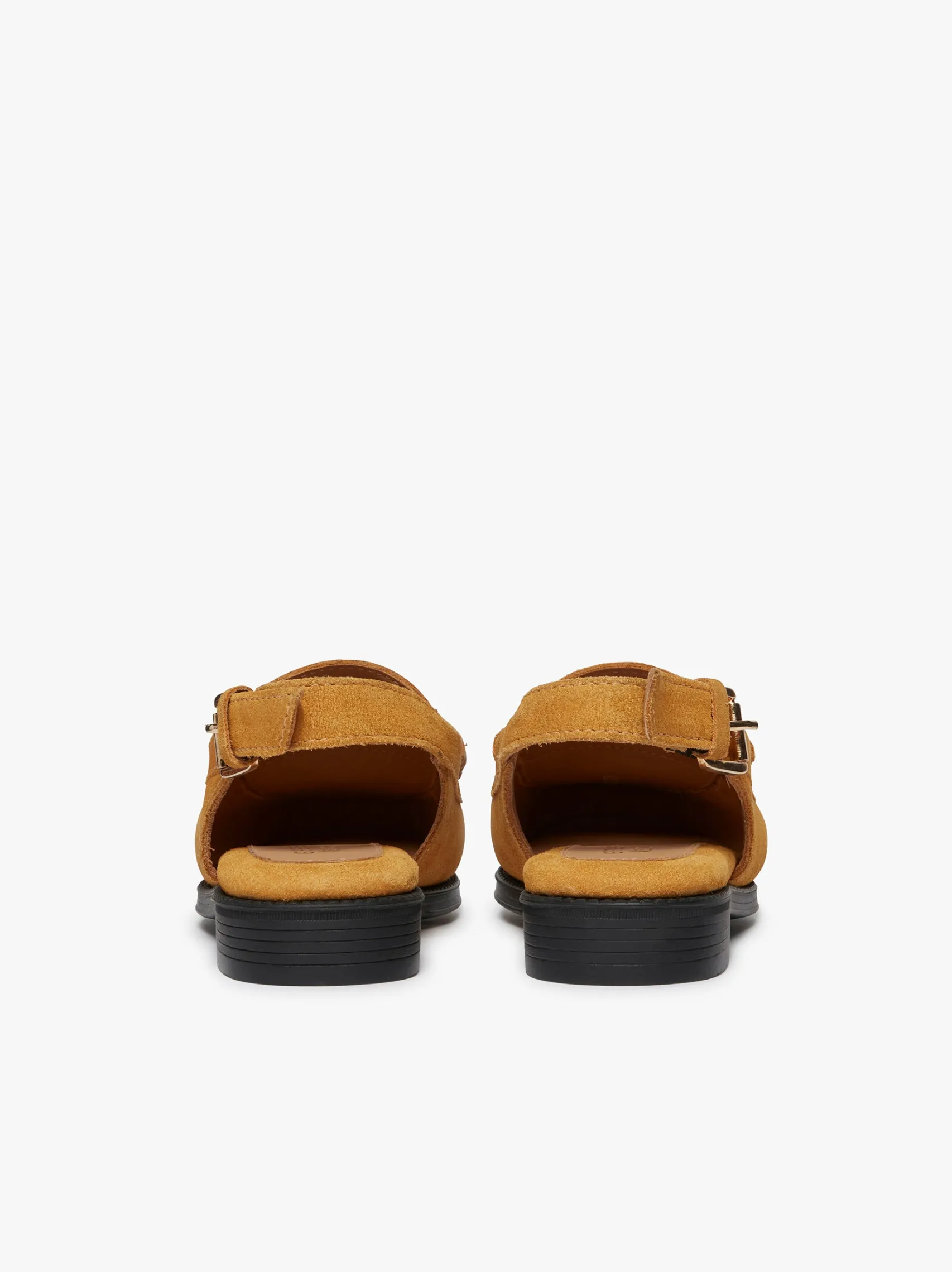 Women G.H.BASS Easy Weejuns Whitney Slingback Loafers Suede