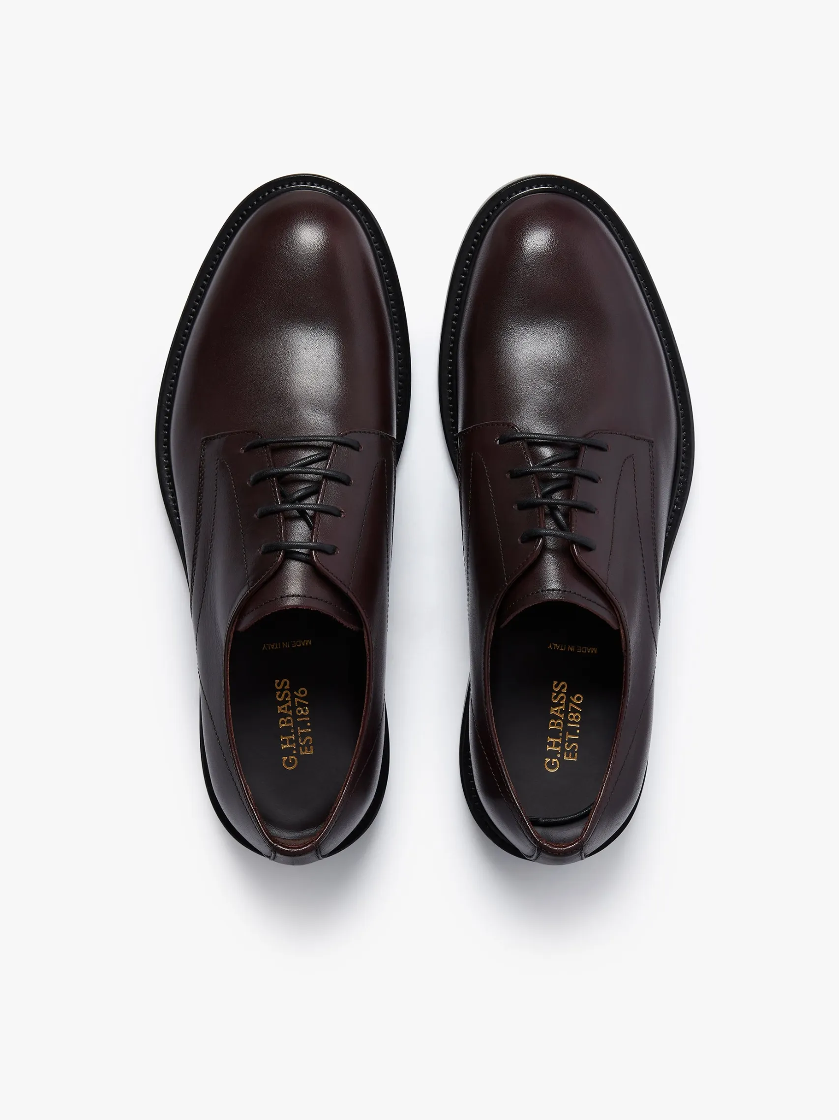 G.H.BASS Franklin Derby Wine Leather