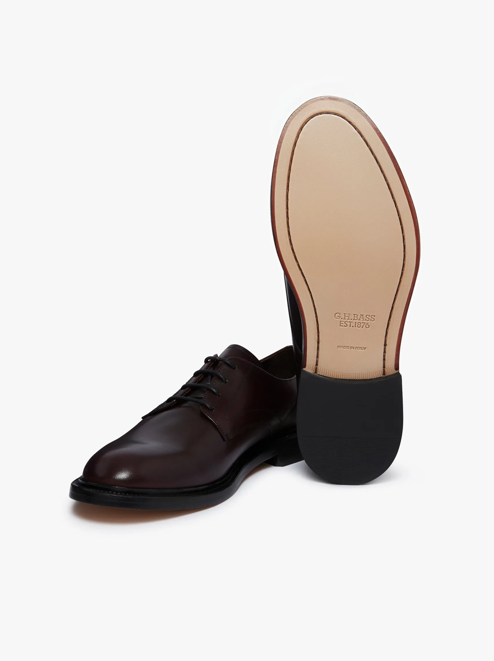 G.H.BASS Franklin Derby Wine Leather