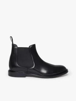 G.H.BASS Harrison Heritage Chelsea Boots Black Leather