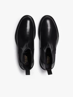 G.H.BASS Harrison Heritage Chelsea Boots Black Leather