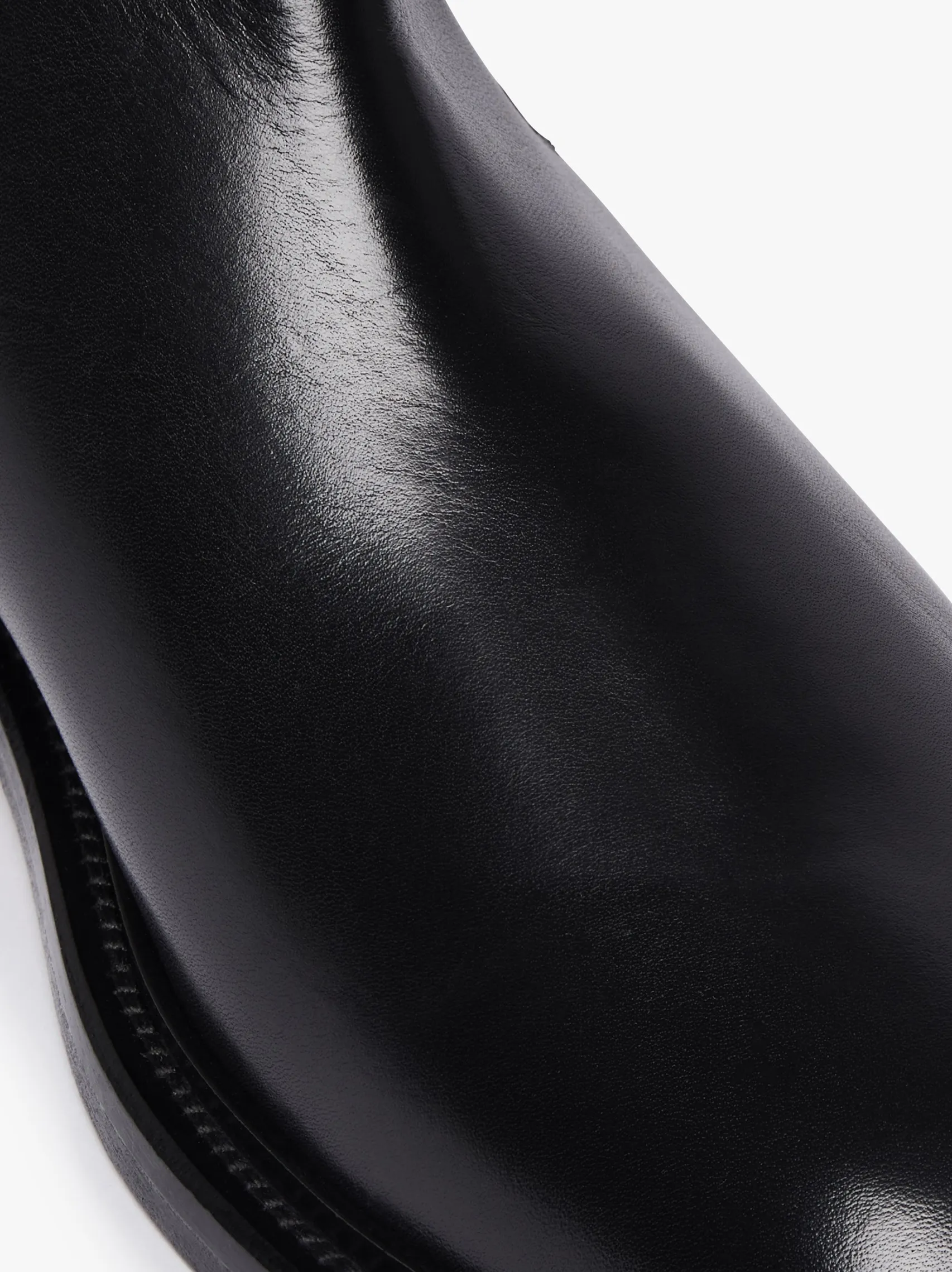 G.H.BASS Harrison Heritage Chelsea Boots Black Leather