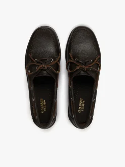 G.H.BASS Jetty II 2 Eye Boat Shoes Tumbled Leather