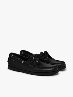 G.H.BASS Jetty II 2 Eye Boat Shoes Leather