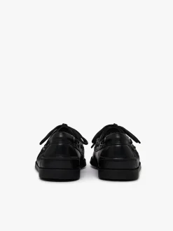G.H.BASS Jetty II 2 Eye Boat Shoes Leather