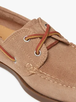 G.H.BASS Jetty II 2 Eye Boat Shoes Suede