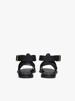 Women G.H.BASS Marina Ankle Strap Sandal Leather