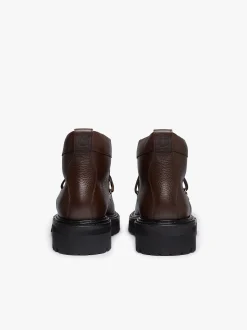 G.H.BASS Mason Alpine Boots Tumbled Leather