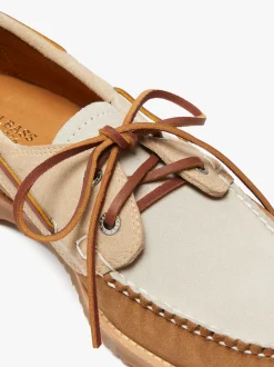 G.H.BASS Mini Lug Hampton Tan and Oiled Suede