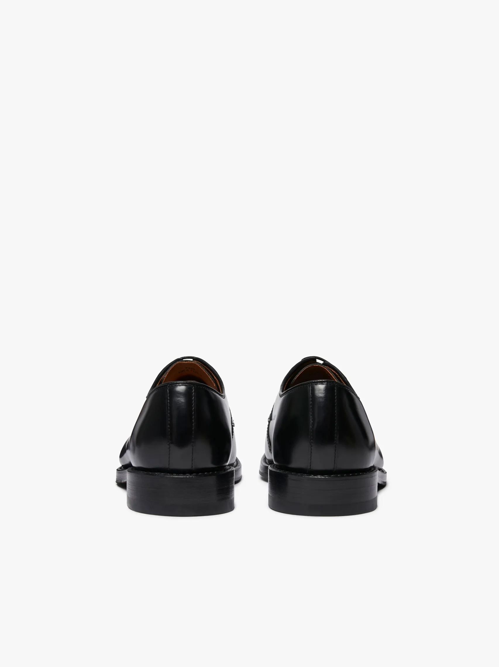 G.H.BASS Monogram Derby Leather