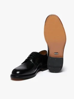 G.H.BASS Monogram Derby Leather