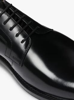 G.H.BASS Monogram Derby Leather
