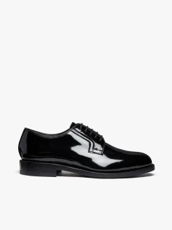 G.H.BASS Monogram Patent Derby Patent Leather