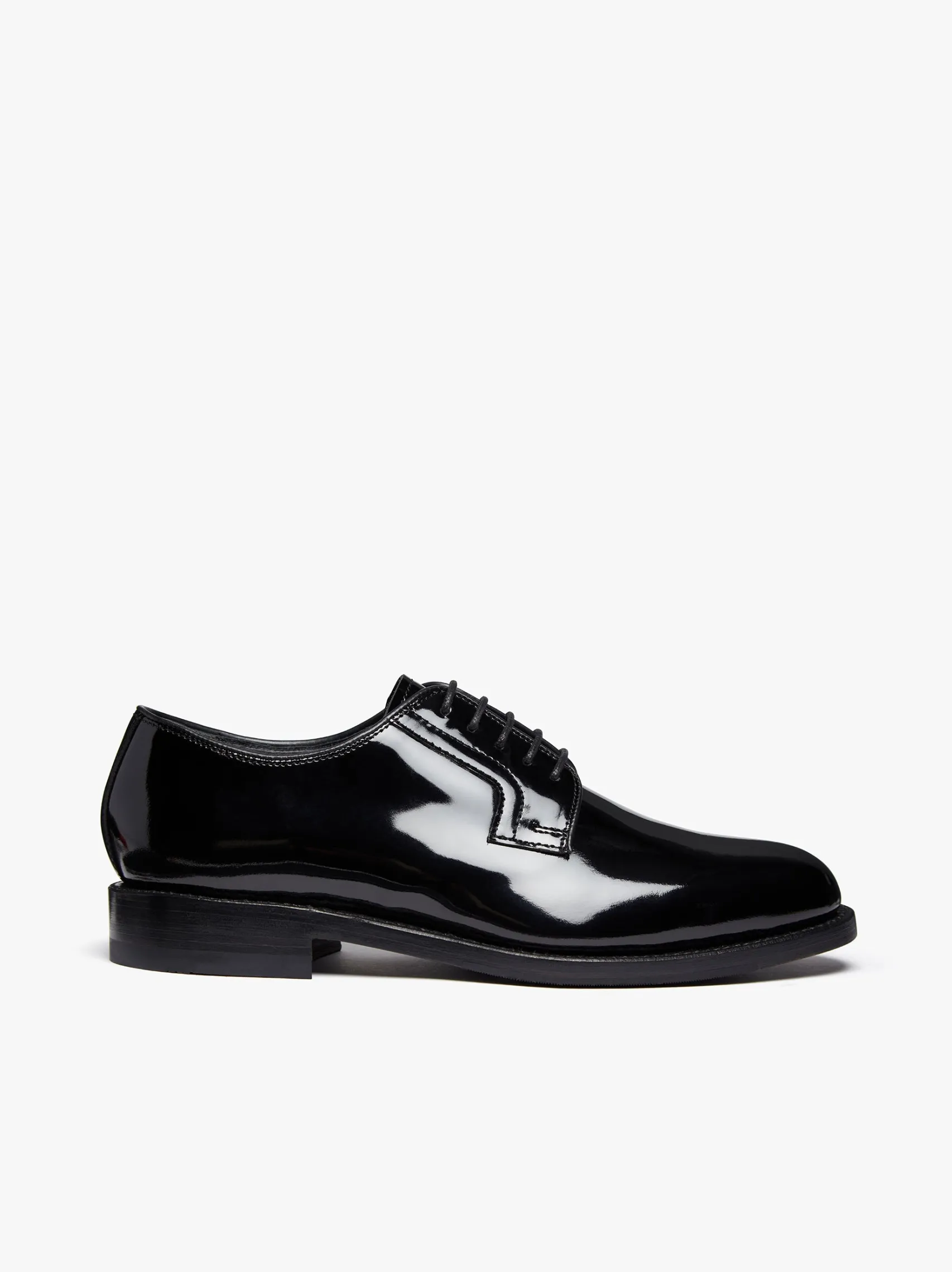 G.H.BASS Monogram Patent Derby Patent Leather
