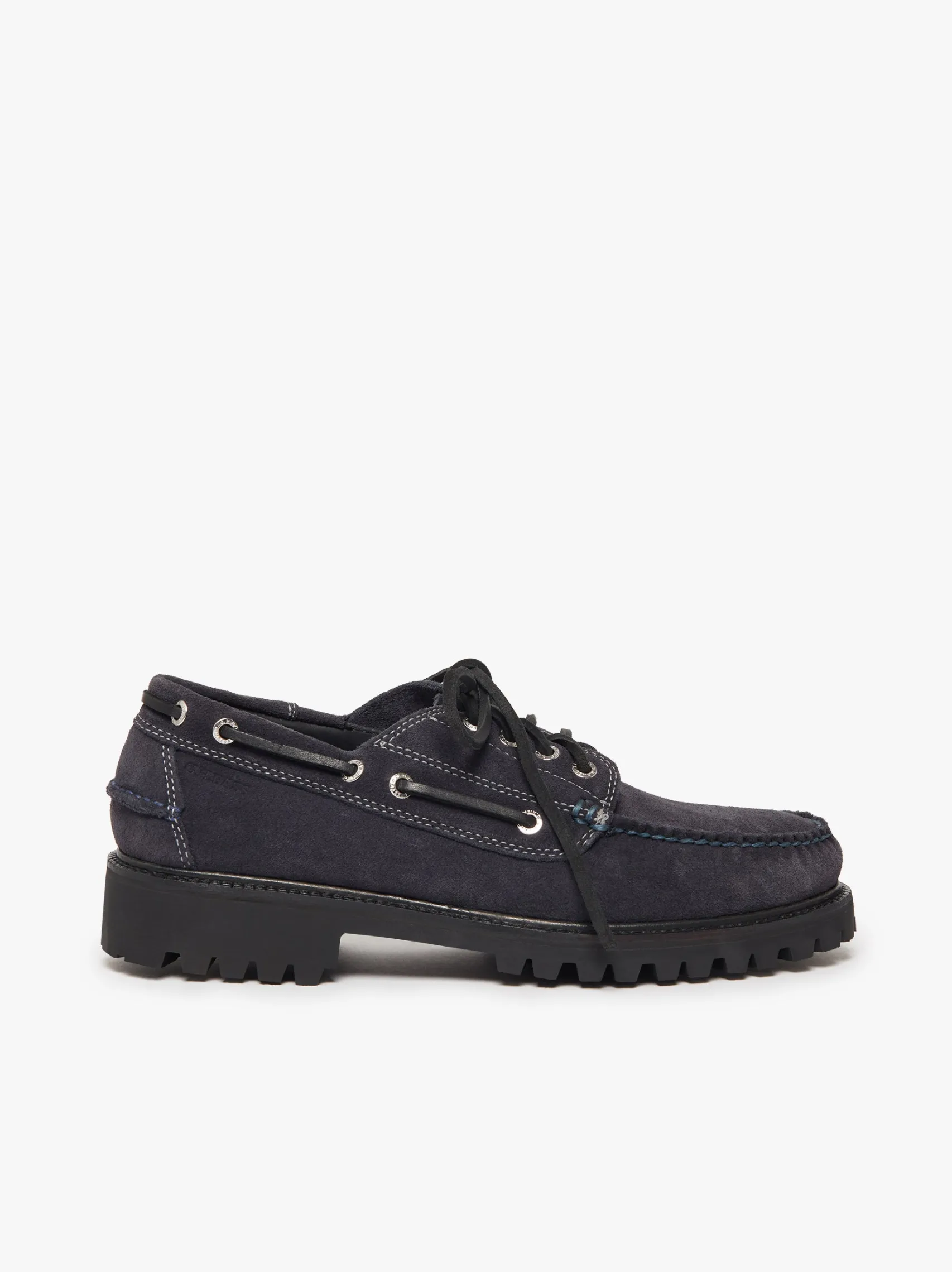 G.H.BASS Ranger Camp Moc Navy Suede