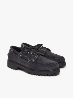 G.H.BASS Ranger Camp Moc Navy Suede