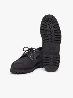 G.H.BASS Ranger Camp Moc Navy Suede