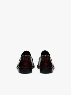 G.H.BASS Weejuns Cobra Venetian Loafers Leather